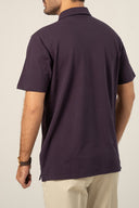 INTERLOCK BLACK BERRY POLO SHIRT (ONLINE EXCLUSIVE)