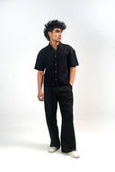 Half Sleeve Shirt - Black