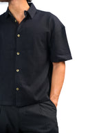 Half Sleeve Shirt - Black