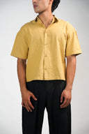 Casual Half Sleeve Shirt - Khaki