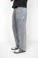 Baggy Trouser (Acid Wash) - Light Gray