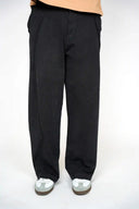 Baggy Trouser (Acid Wash Cut-Sew) - Dark Grey