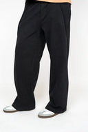 Baggy Trouser (Acid Wash Cut-Sew) - Dark Grey