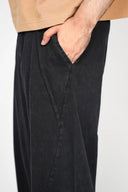 Baggy Trouser (Acid Wash Cut-Sew) - Dark Grey