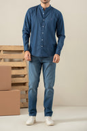 DENIM SHIRT  - BLUE