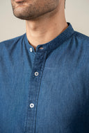 DENIM SHIRT  - BLUE