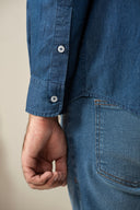 DENIM SHIRT  - BLUE