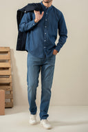 DENIM SHIRT  - BLUE