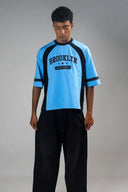 Baggy T Shirt (Brooklyn) - Blue Black