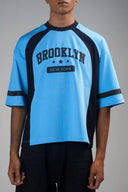 Baggy T Shirt (Brooklyn) - Blue Black