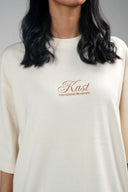 Oversized T Shirt (Kast) - Beige