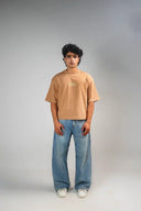 Oversized T Shirt (Kast) - Brown