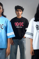 Oversized Tee Shirt (AC/DC) - Black