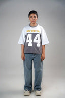 Boxy T Shirt (Offsystem) - Grey/White
