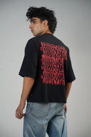 Oversized T Shirt (Rejuvenation) - Black