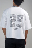 Oversized Jersey Tee Shirt (Superstars League) - White