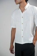 Half Sleeve Shirt - White